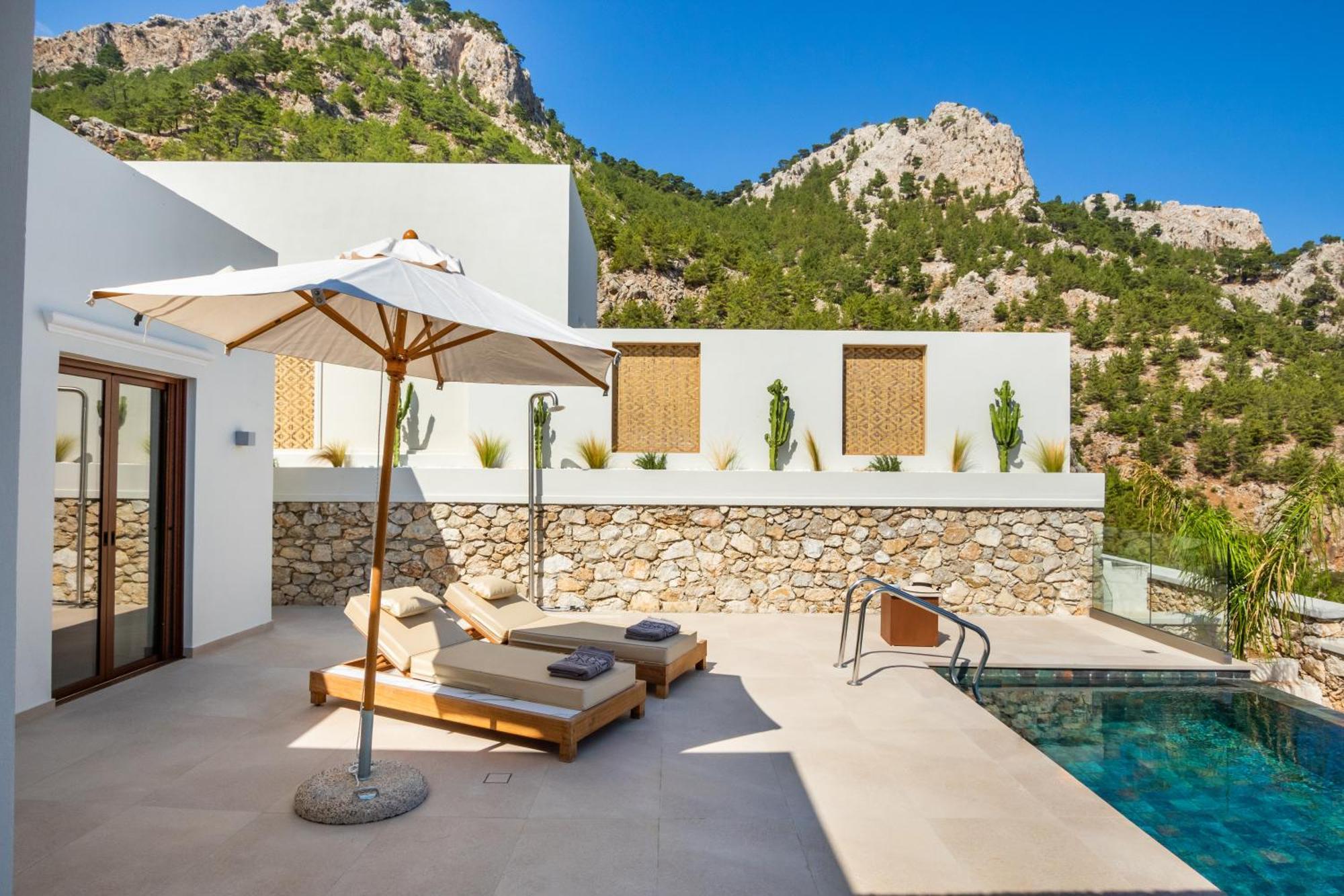 Mertelia Luxury Villas Kyra Panagia Exteriér fotografie