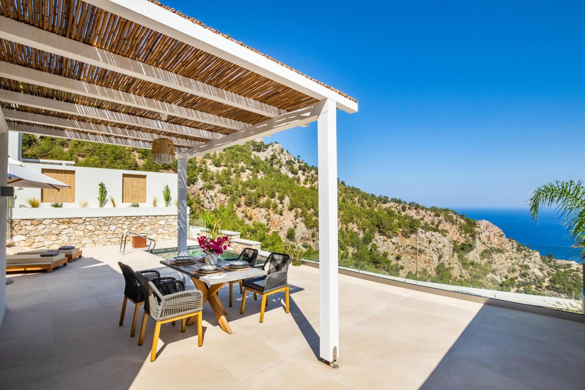 Mertelia Luxury Villas Kyra Panagia Exteriér fotografie