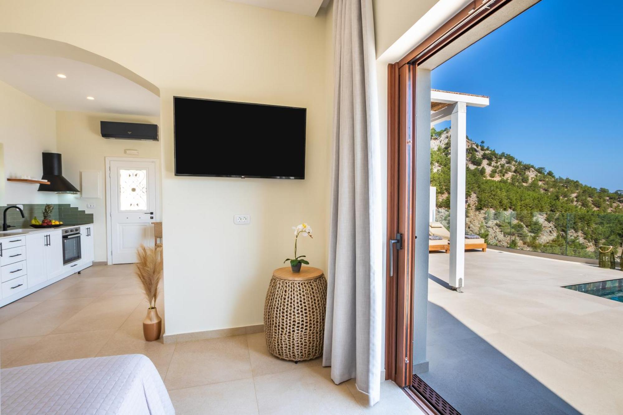 Mertelia Luxury Villas Kyra Panagia Exteriér fotografie