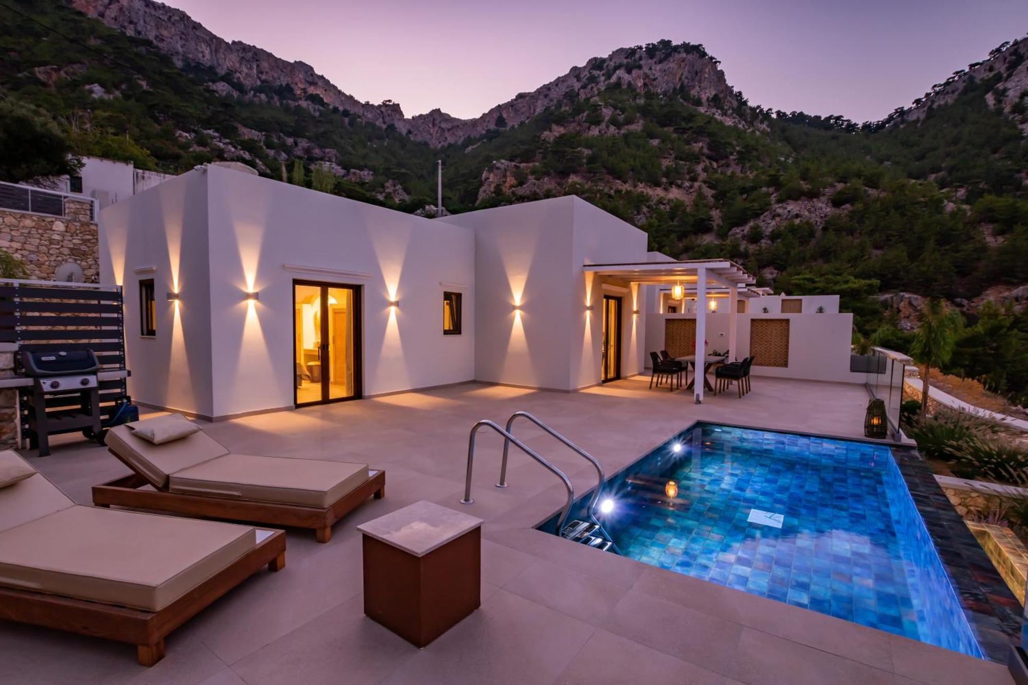 Mertelia Luxury Villas Kyra Panagia Exteriér fotografie