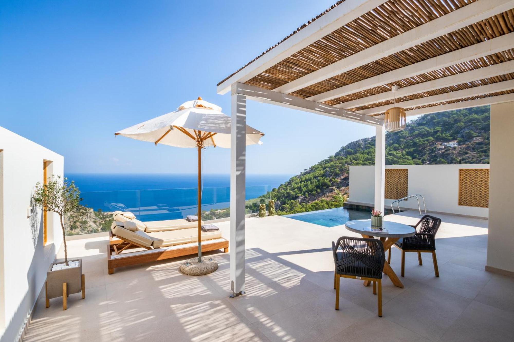Mertelia Luxury Villas Kyra Panagia Exteriér fotografie