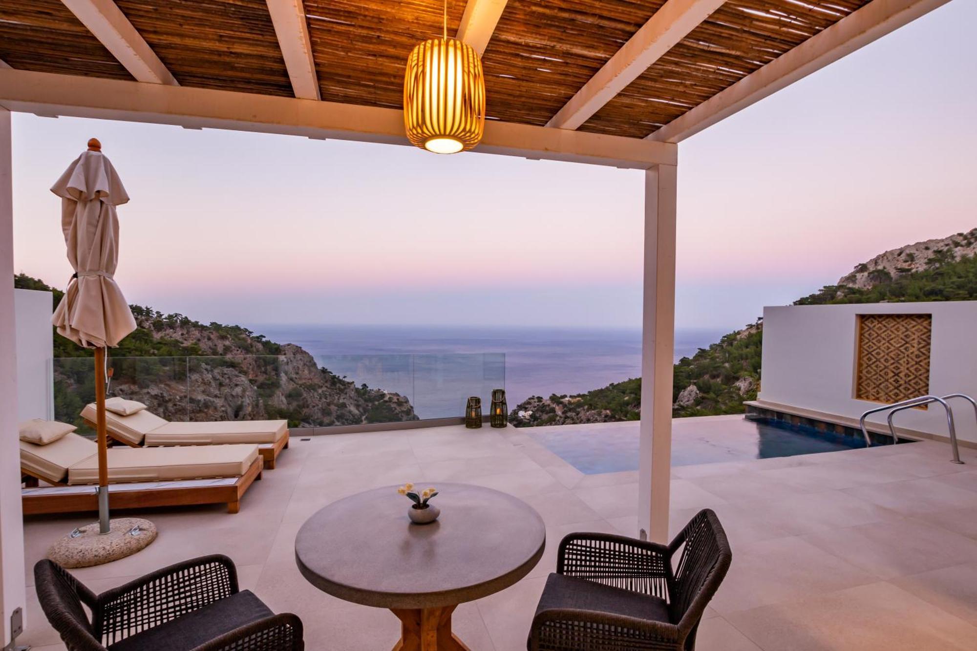 Mertelia Luxury Villas Kyra Panagia Exteriér fotografie