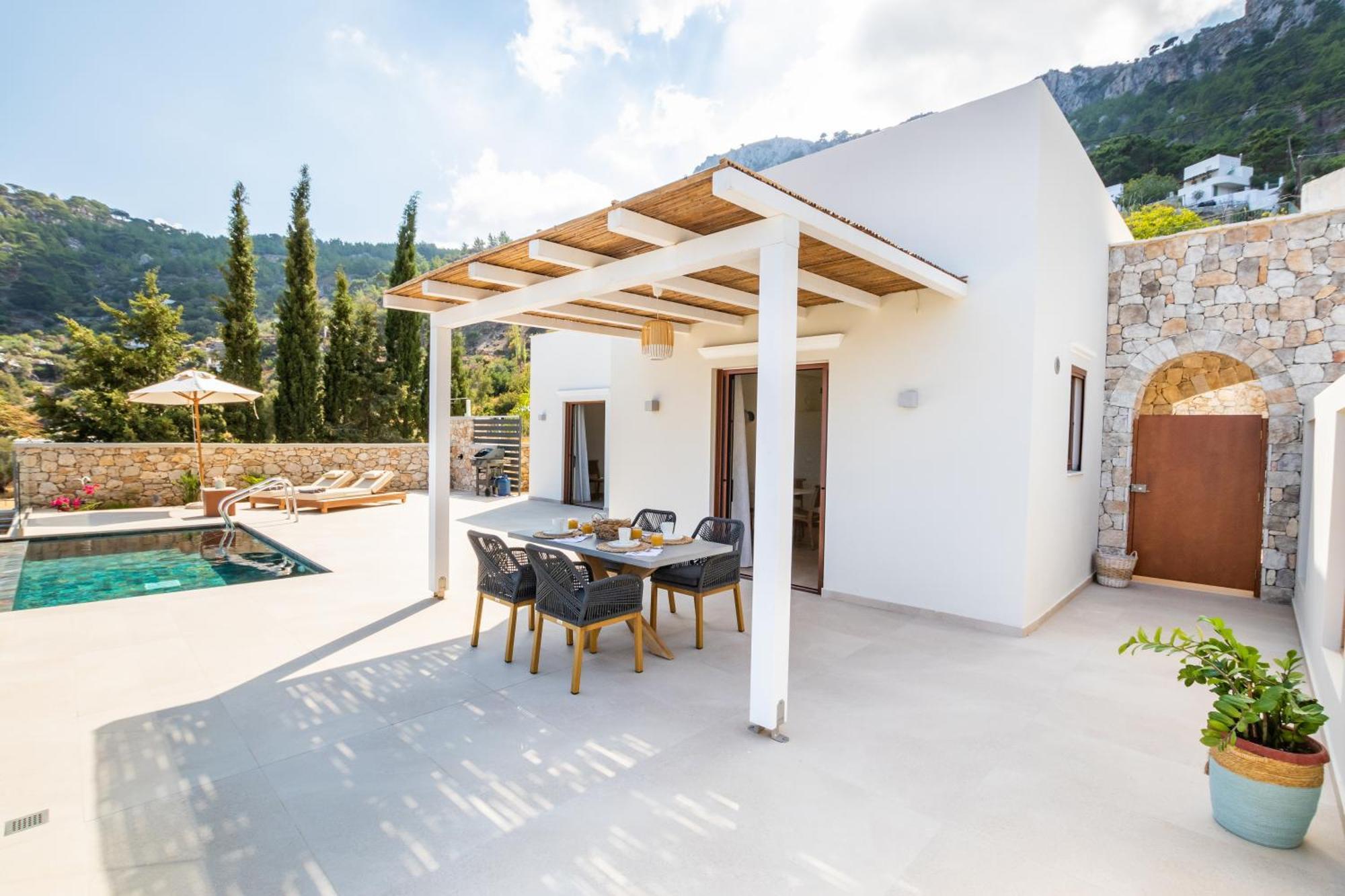 Mertelia Luxury Villas Kyra Panagia Exteriér fotografie