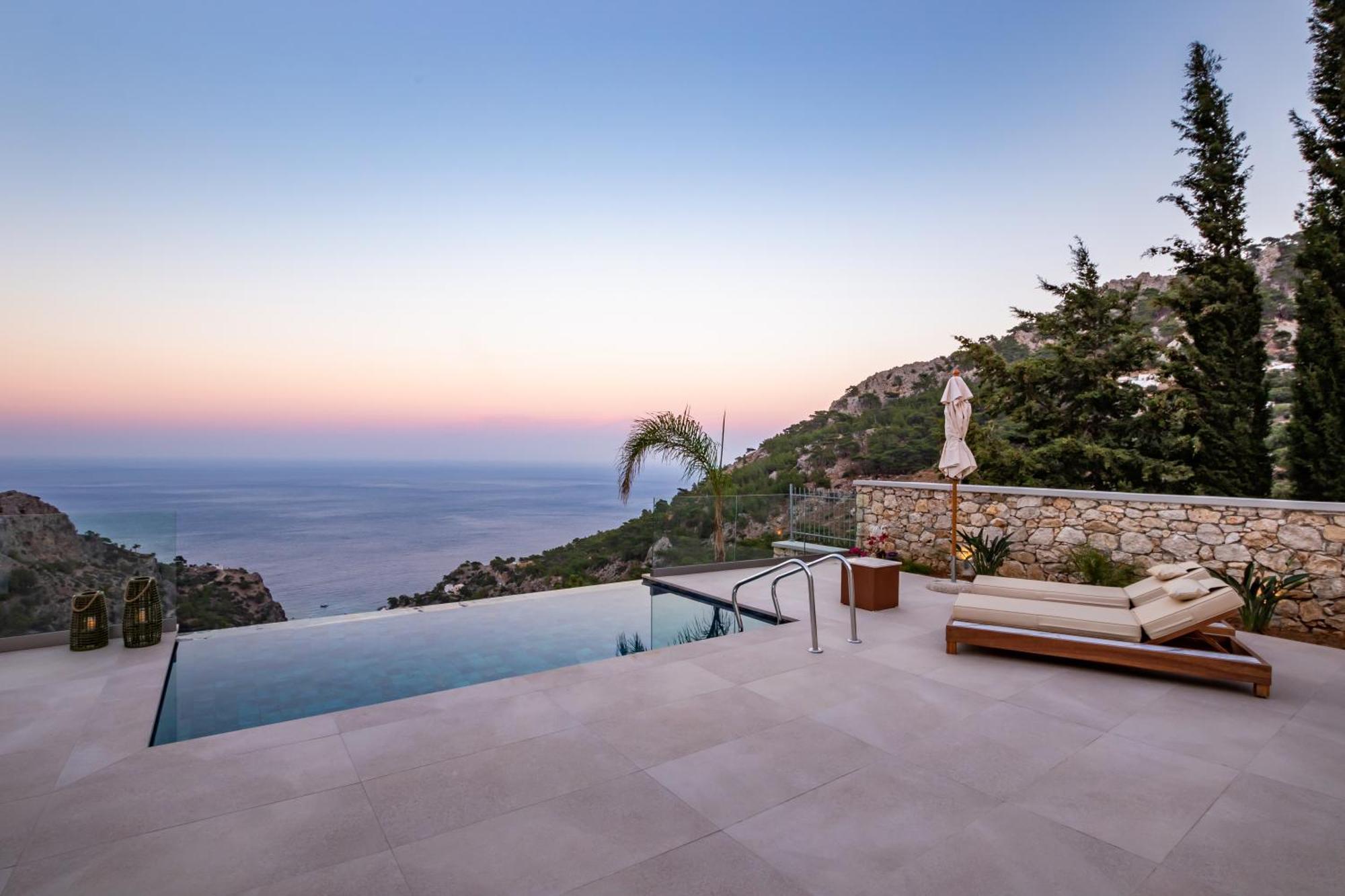 Mertelia Luxury Villas Kyra Panagia Exteriér fotografie
