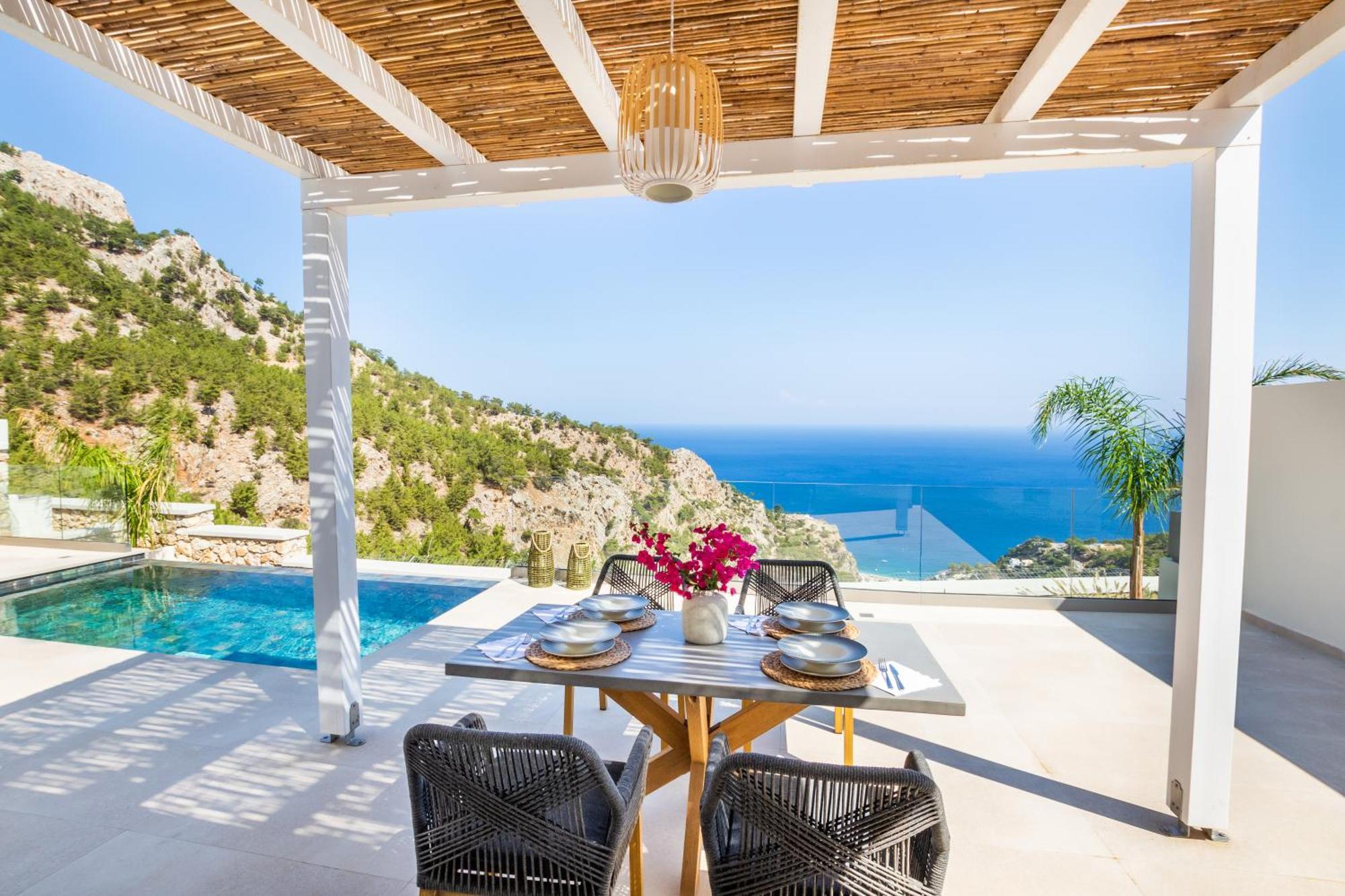 Mertelia Luxury Villas Kyra Panagia Exteriér fotografie