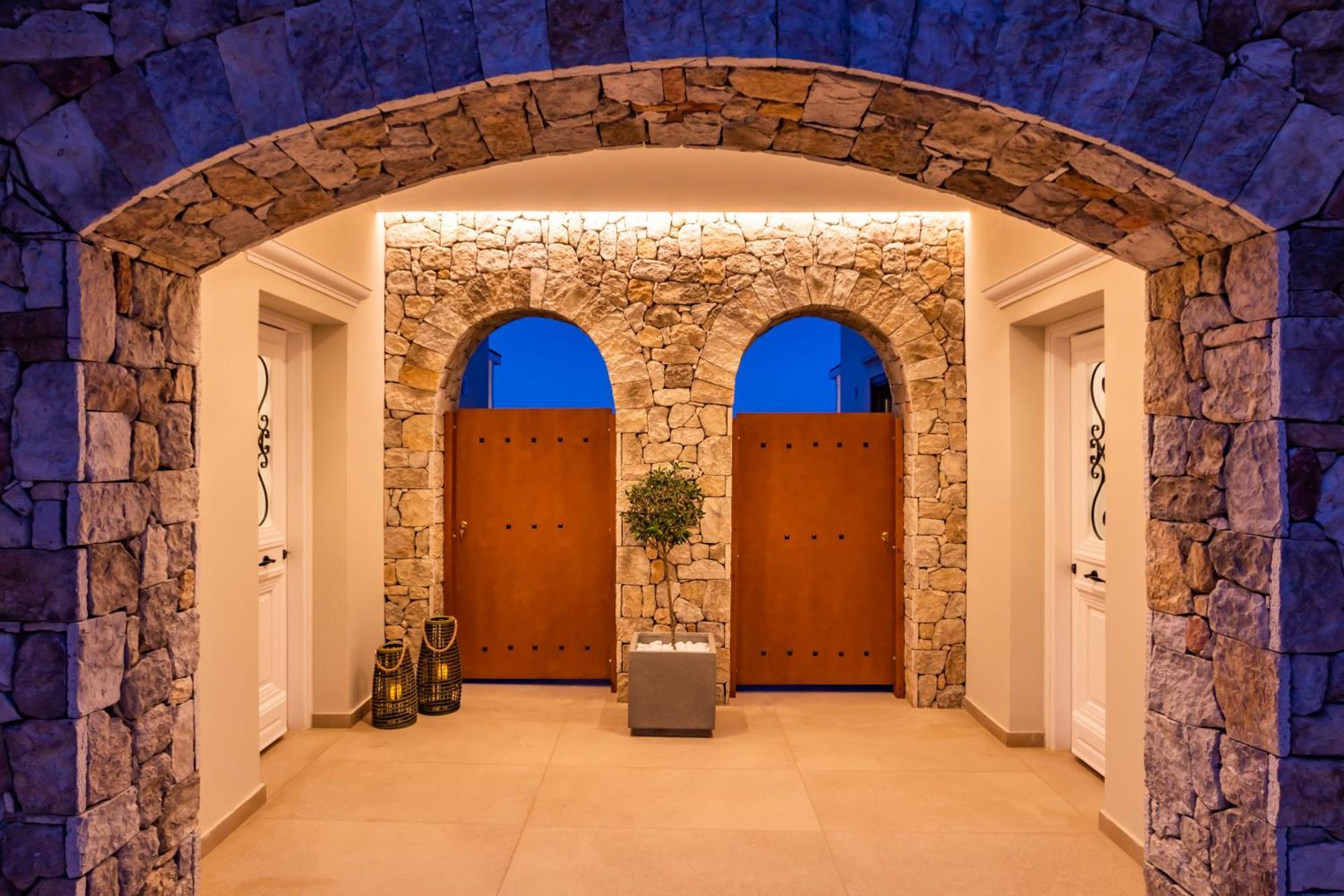 Mertelia Luxury Villas Kyra Panagia Exteriér fotografie